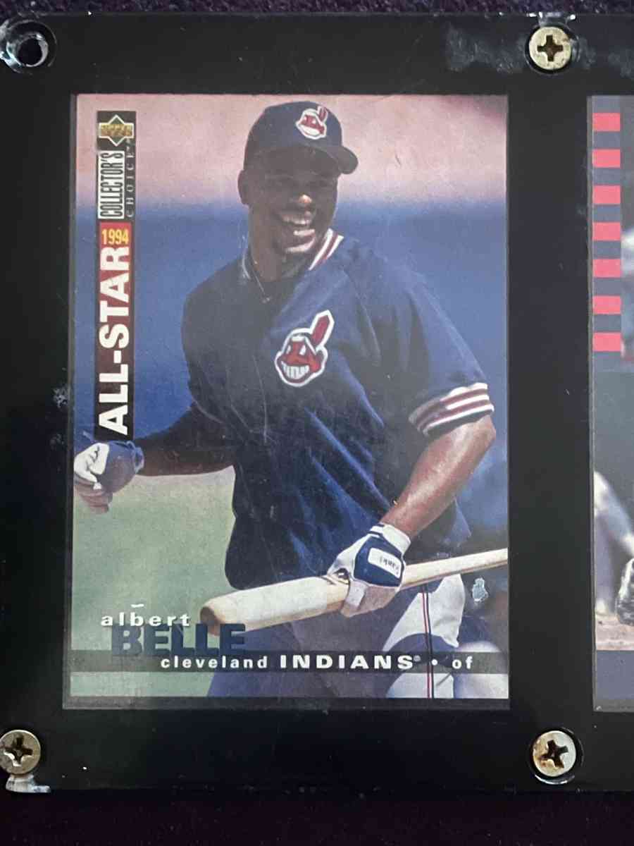 1995 Upper Deck collectors choiceAlbert Belle - Akron, Ohio