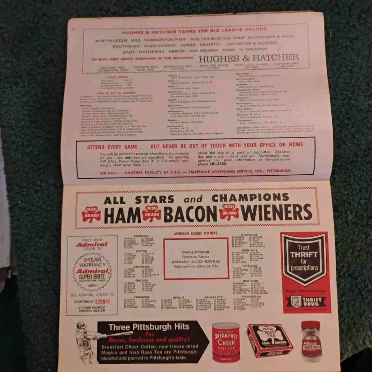 1970 baseball magazine - Pittsburgh, Pennsylvania - FleaMarketBay