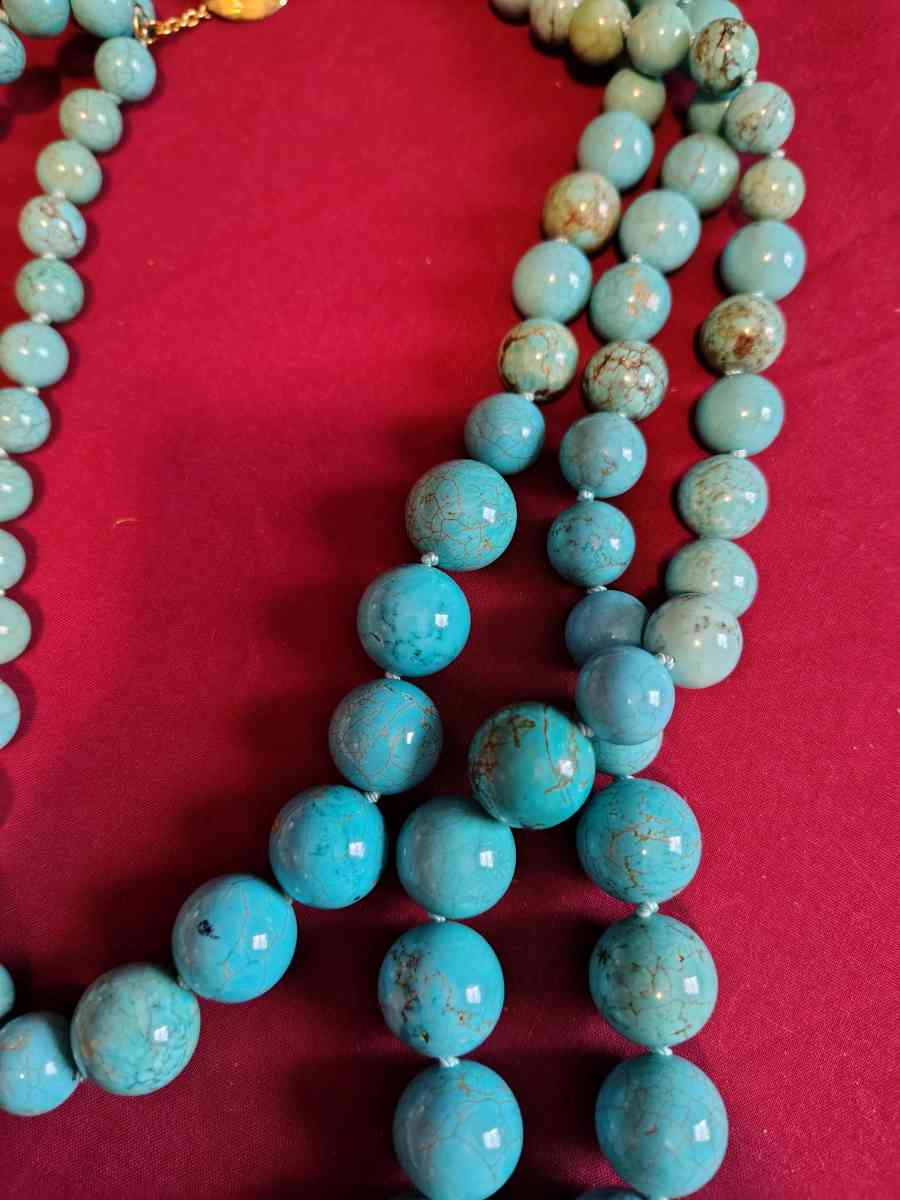 Estate Turquoise Necklace Sonia - Aiken, South Carolina - FleaMarketBay