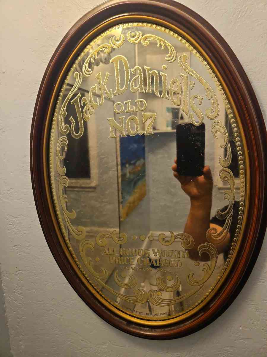 Jack Daniels Whiskey Mirror - San Jose, California