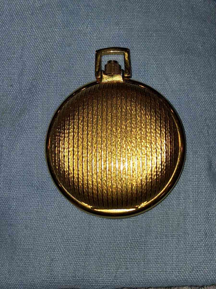 Vintage Swiss 14k gold filled Croton ladies pocket watch 17j - Easton, Pennsylvania - FleaMarketBay