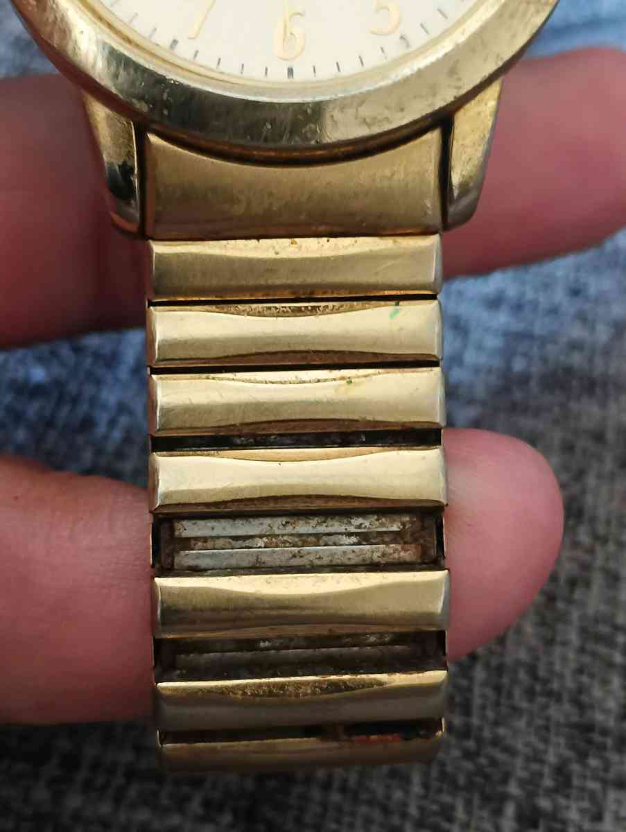 Vintage Timex Watch Men Classic Luxury Gold Tone Stainless S - Frostproof, Florida - FleaMarketBay