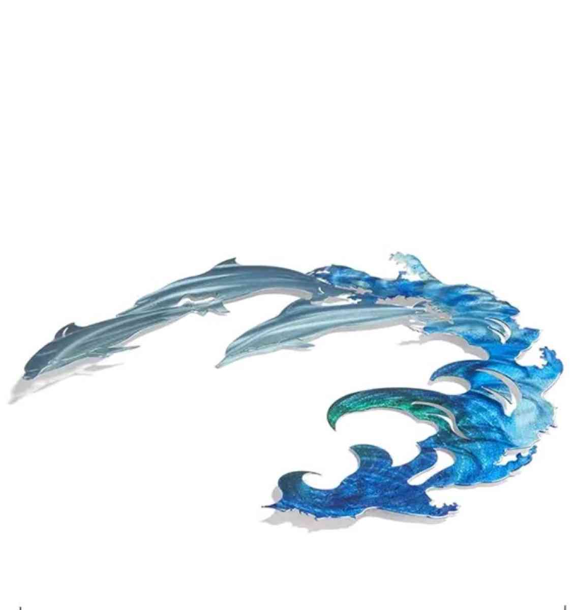 Metal Dolphins and Wave Wall Hanging - Palm Bay, Florida