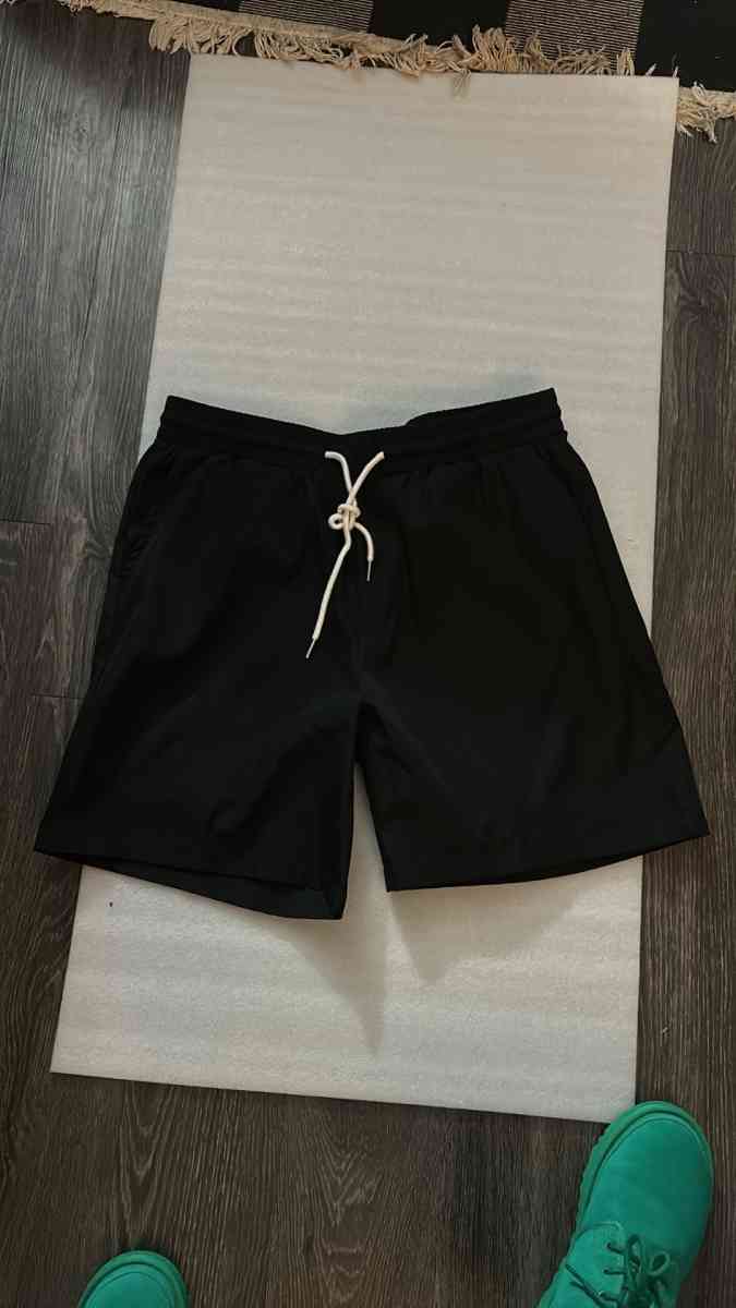 SHEIN Manfinity Black Basic Shorts Size XL - Acworth, Georgia - FleaMarketBay