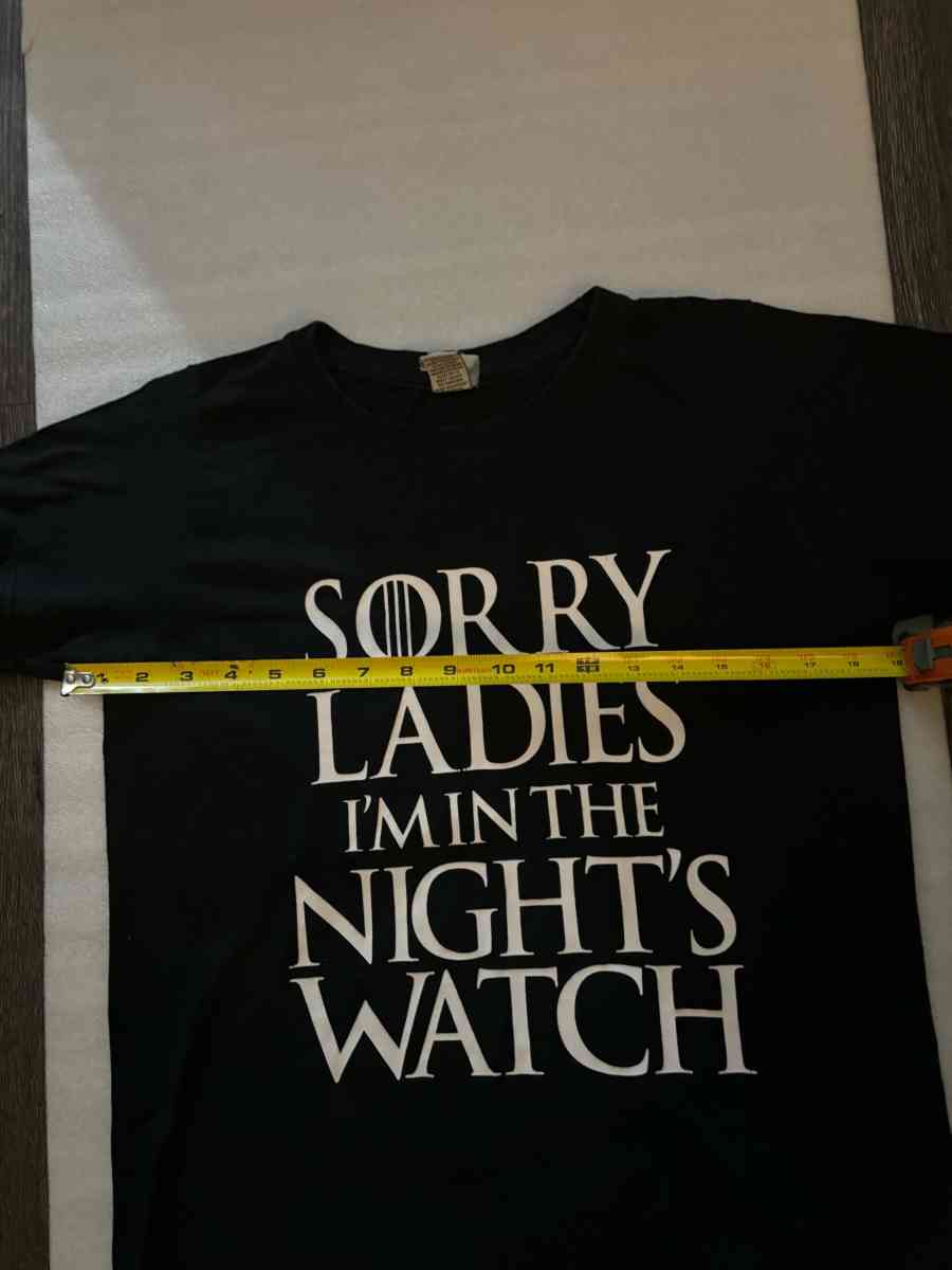 Sorry Ladies Im in the Nights Watch Game Of Thrones Billy Bu - Atlanta, Georgia - FleaMarketBay