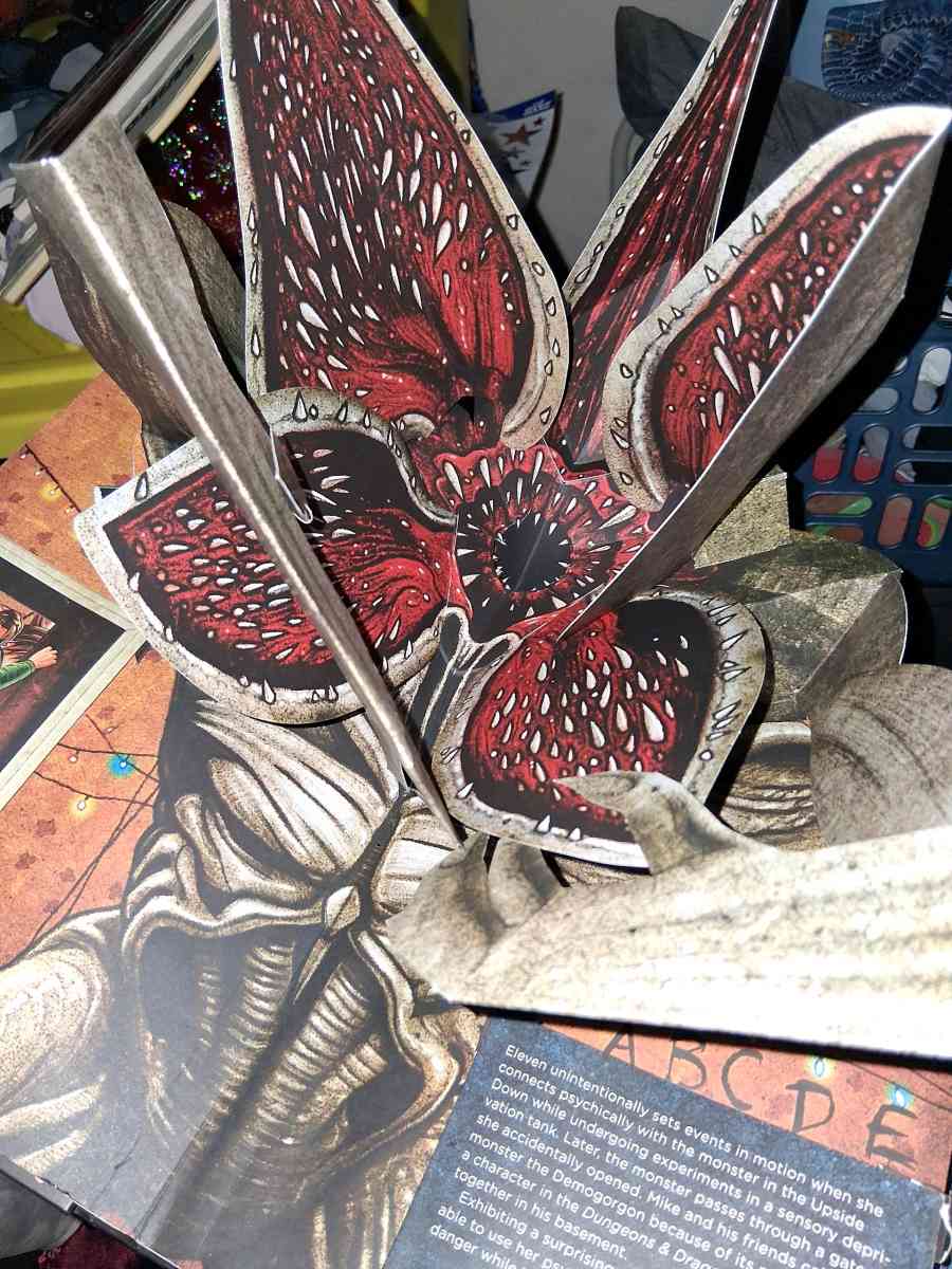stranger things pop out book - Jamestown, New York - FleaMarketBay