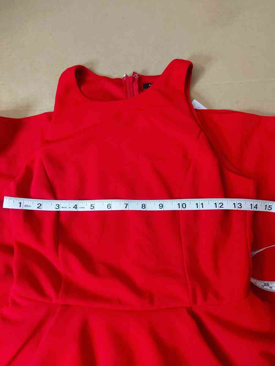 NWT Fashion Nova Red Shiloh Peplum Party Dress Size Small Pr - Atlanta, Georgia - FleaMarketBay