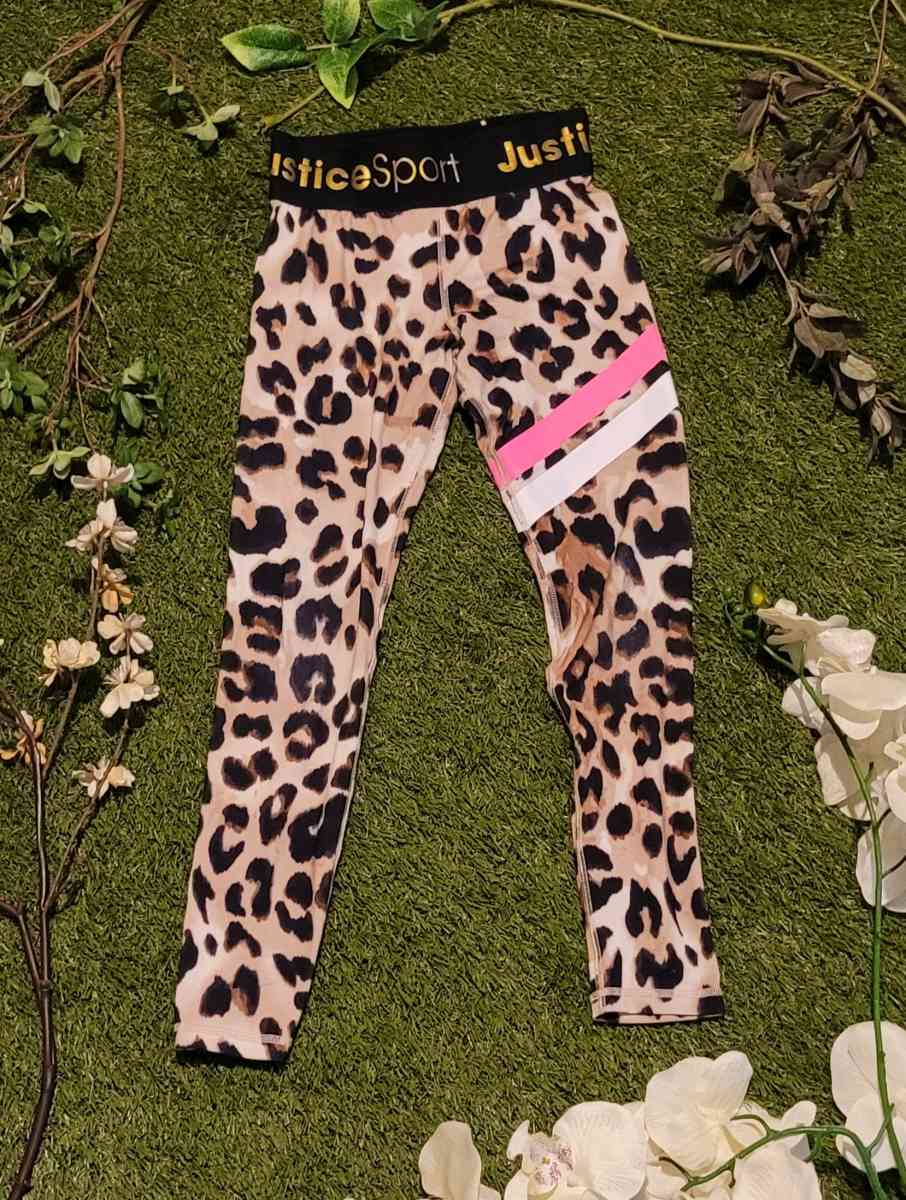 Girls Sport Leopard Print Leggings - Baltimore, Maryland