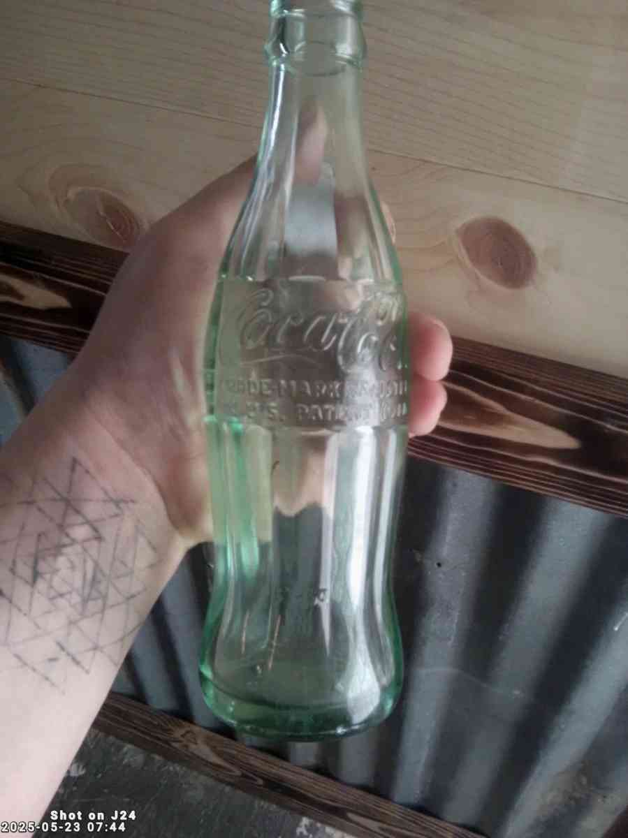 Vintage Coca Cola Bottle Hobbleskirt Green - Idabel, Oklahoma - FleaMarketBay