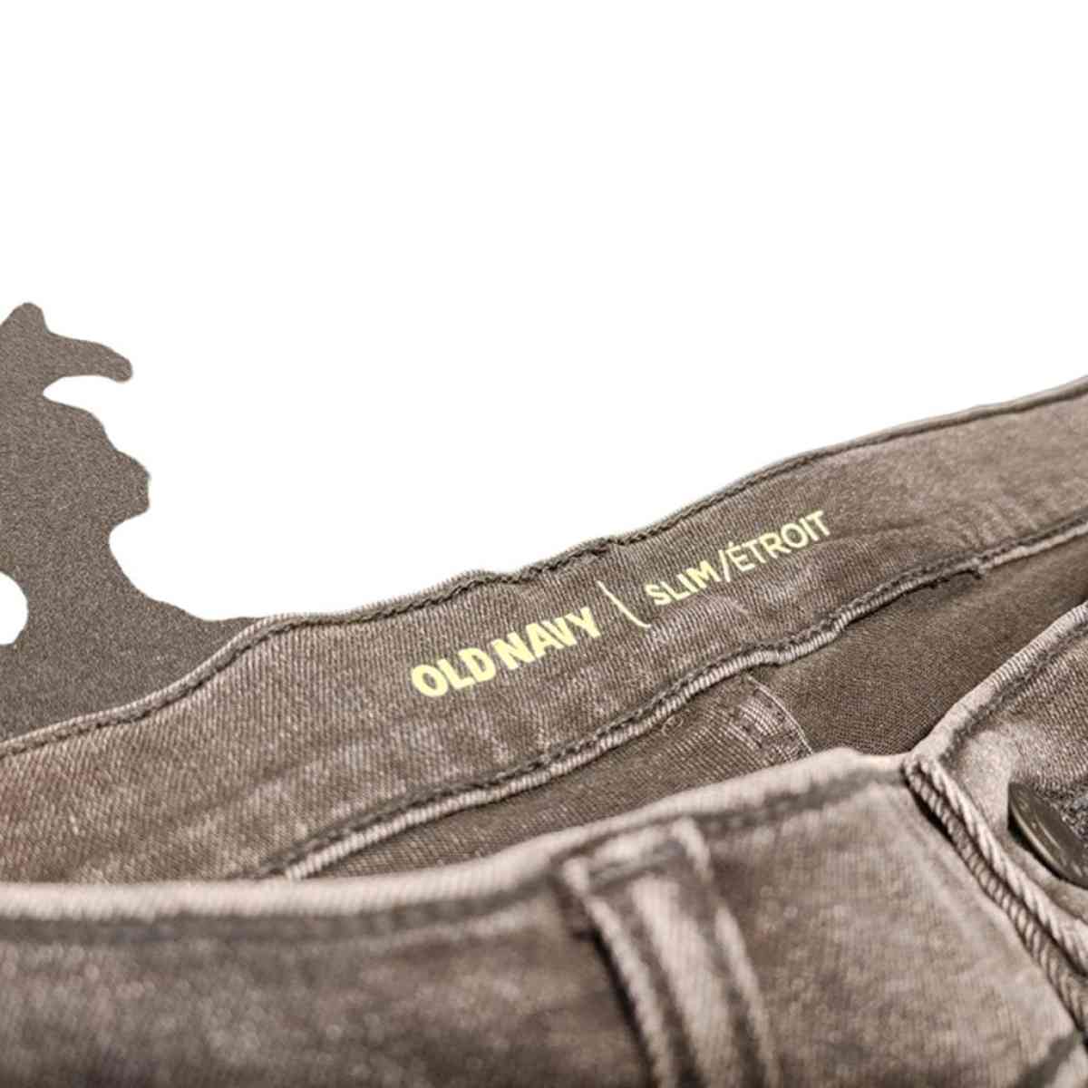 Mens Old Navy Slim Fit Straight Leg Classic Denim Dark Gray - Alicia, Arkansas - FleaMarketBay