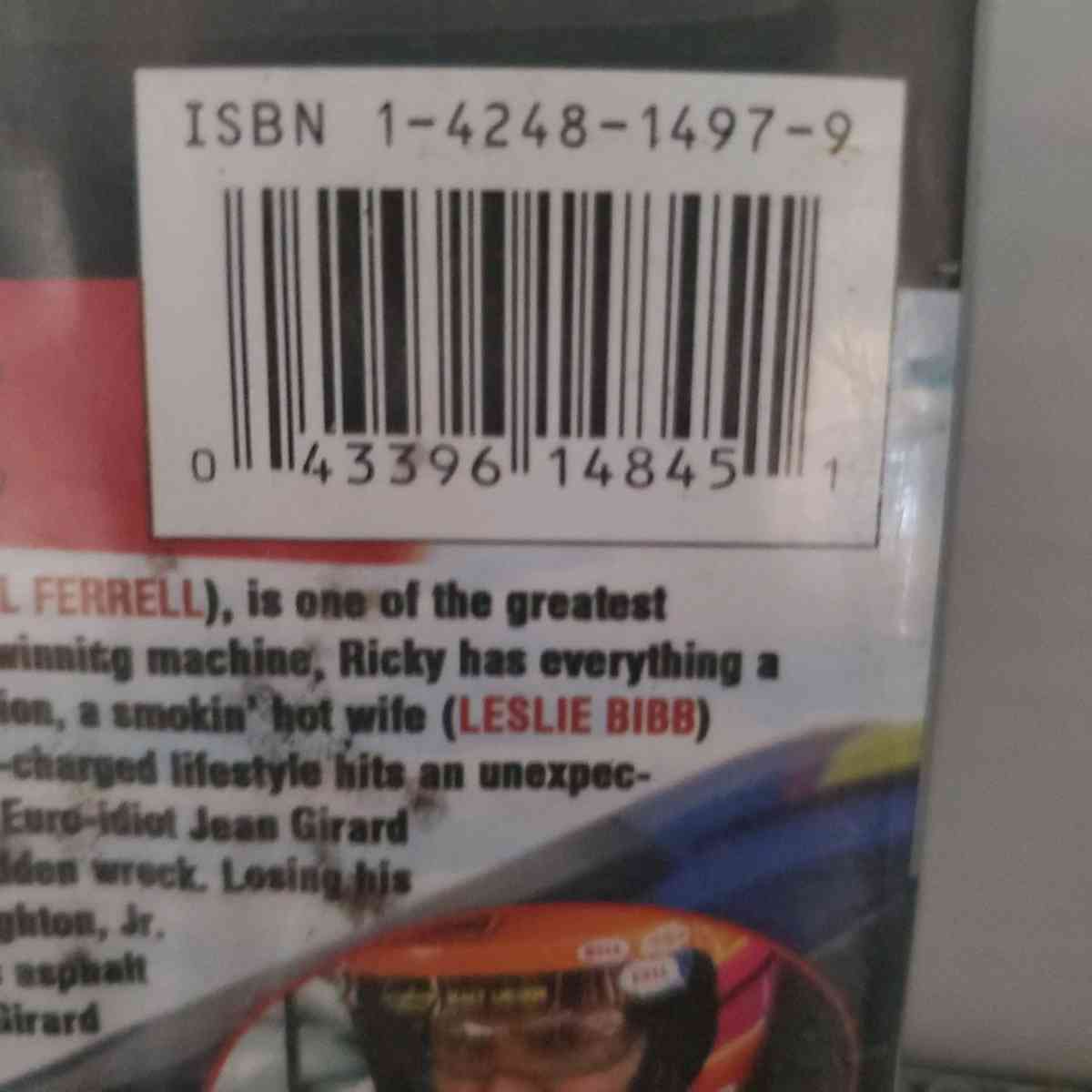 Will Ferrell Talladega Nights The Ballard of Ricky Bobby - Culver City, California - FleaMarketBay