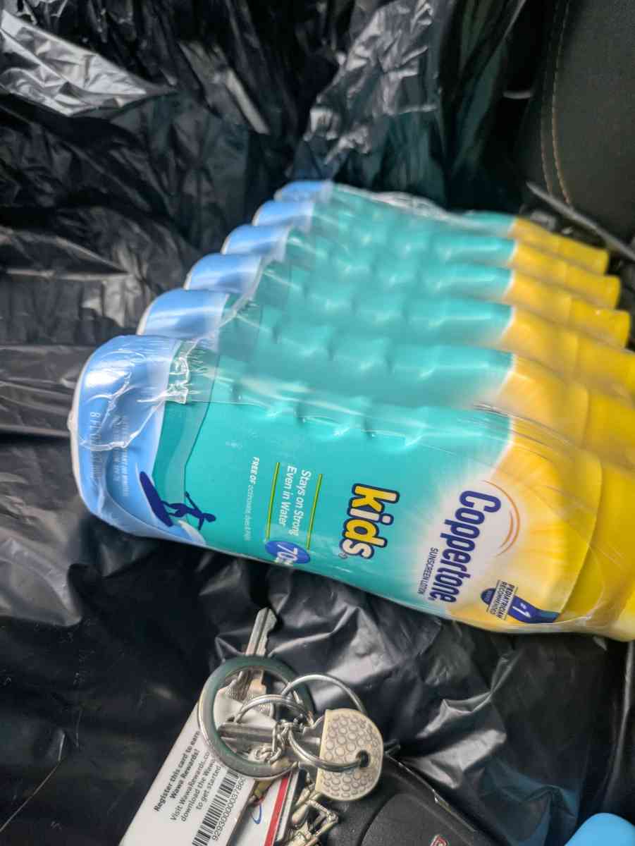 6 pack coppertone kids 70 sunscreen sealed rapped in plastic - Abington, Pennsylvania - FleaMarketBay