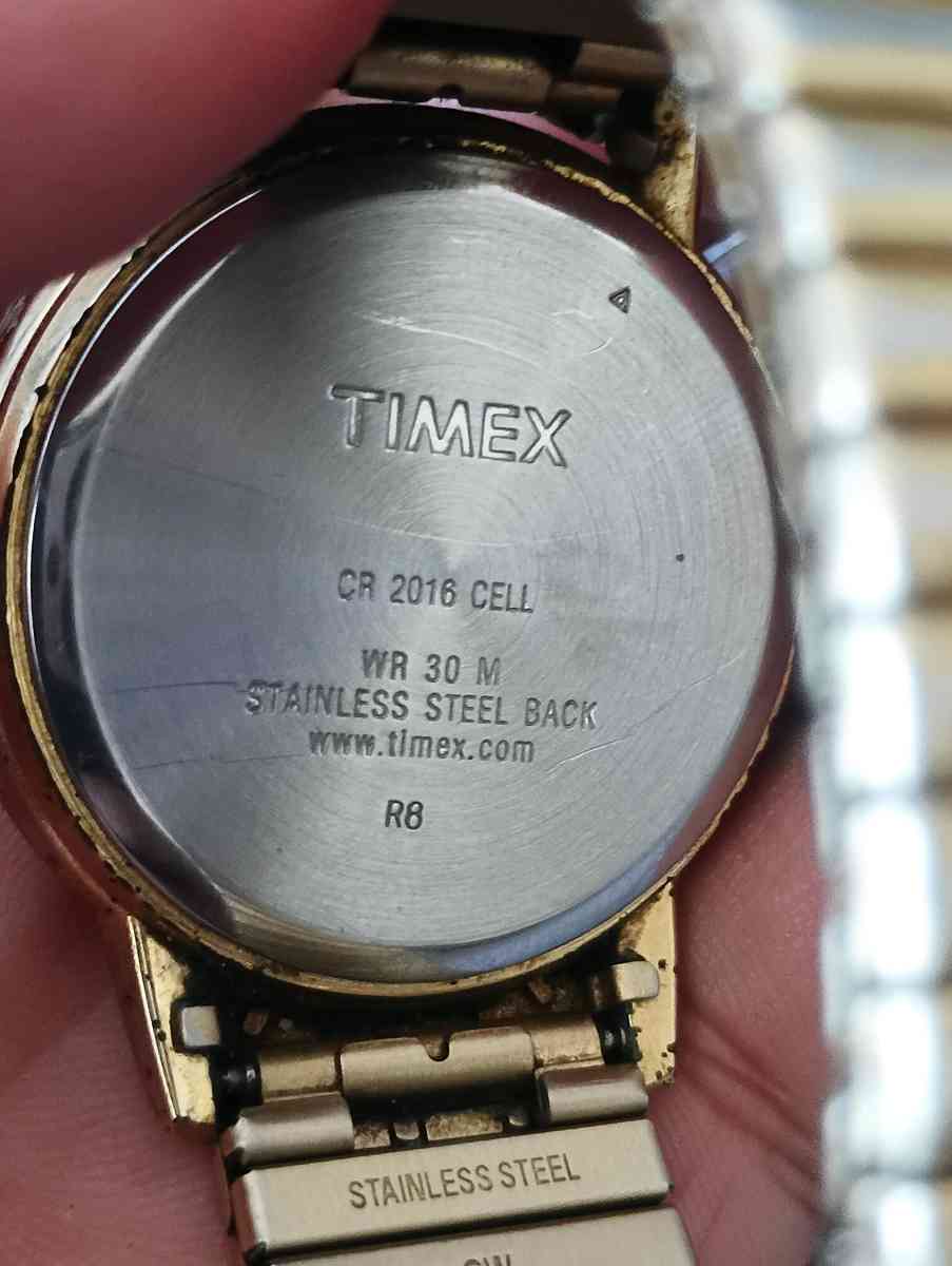 Vintage Timex Watch Men Classic Luxury Gold Tone Stainless S - Frostproof, Florida - FleaMarketBay