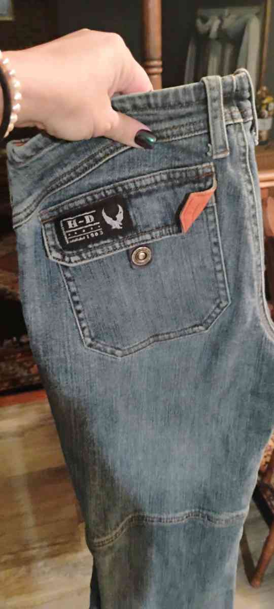 Harley Davidson blue jeans - Simpsonville, South Carolina - FleaMarketBay