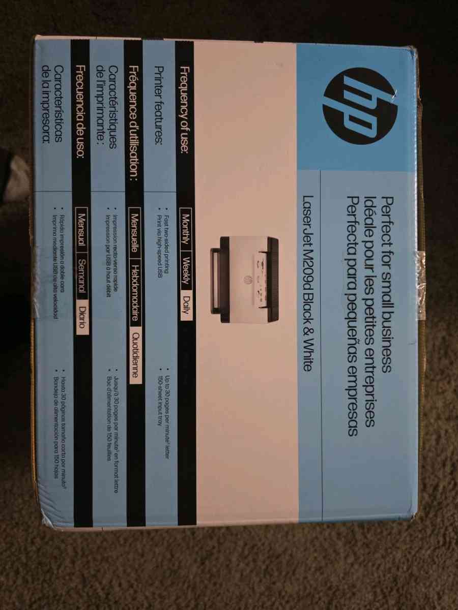HP LaserJet M209d Printer - Newark, Delaware - FleaMarketBay