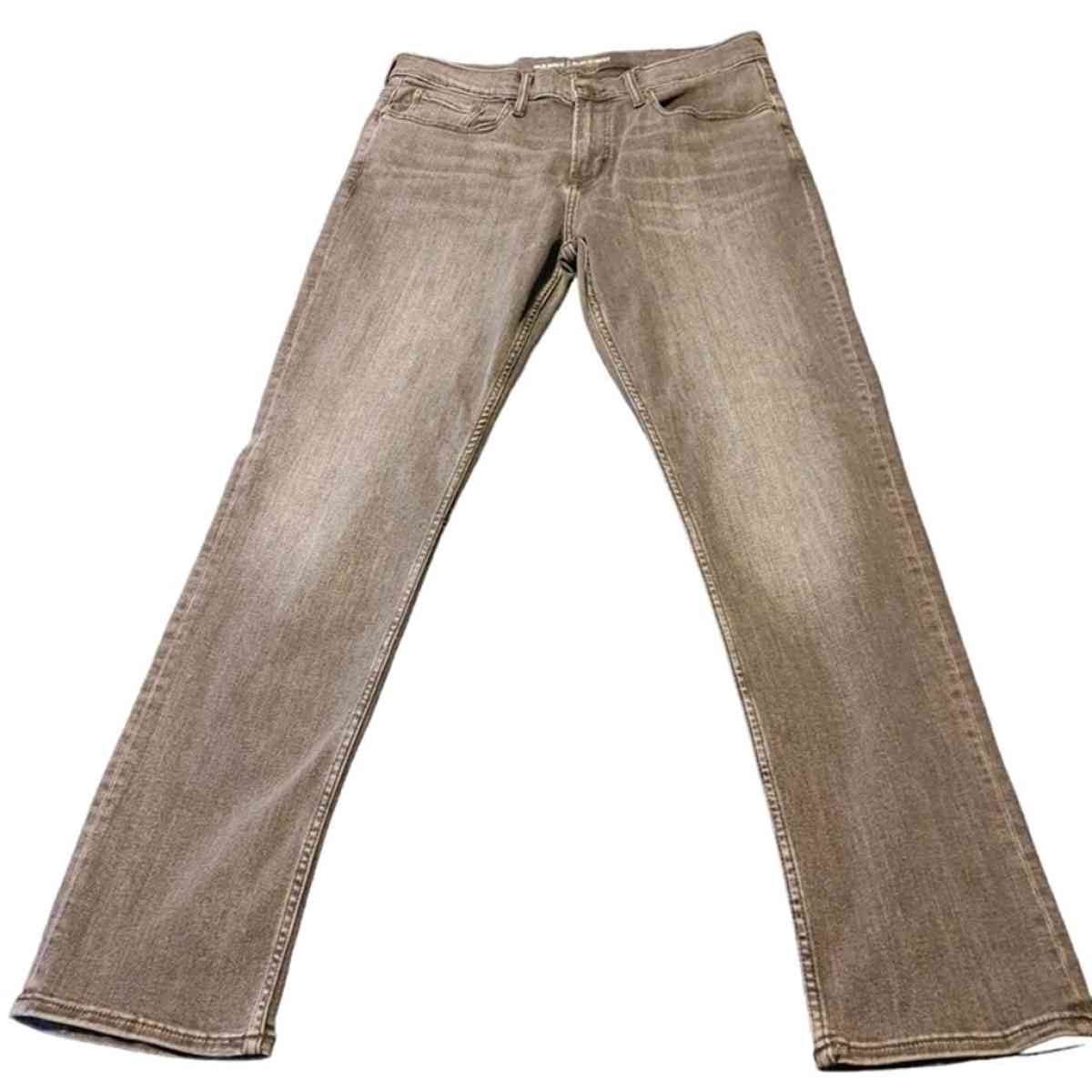 Mens Old Navy Slim Fit Straight Leg Classic Denim Dark Gray - Alicia, Arkansas - FleaMarketBay