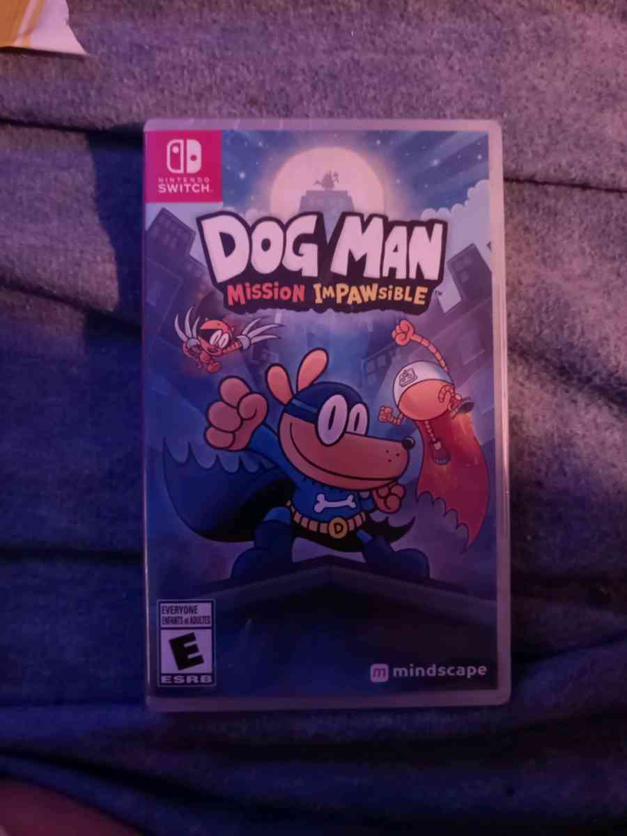DogMan Mission Impawsible for Nintendo switch new in plastic - Sarita, Texas