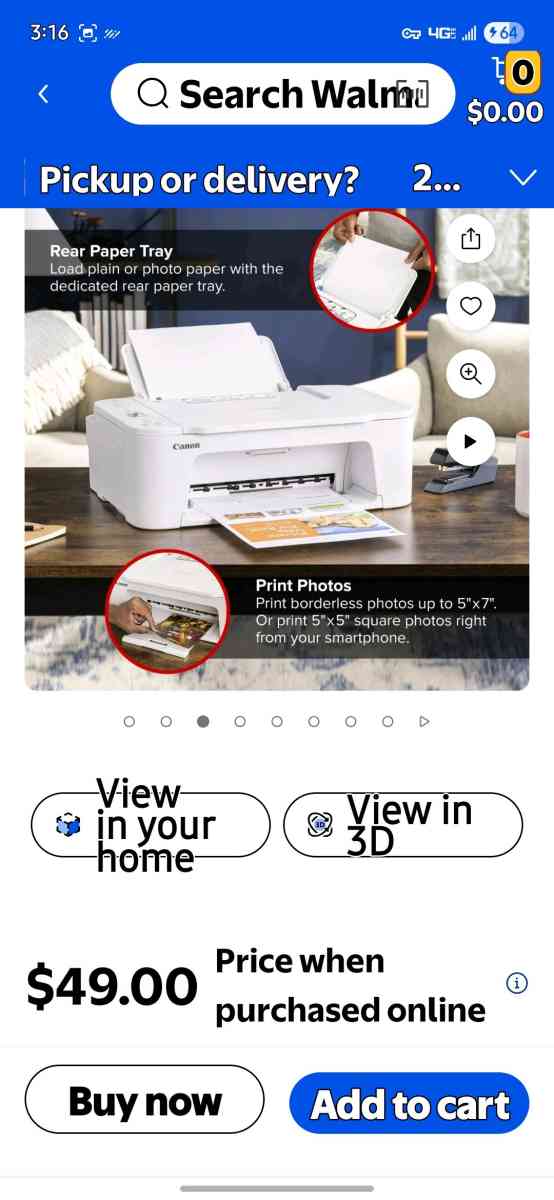 Canon PIXMA TS3122 wireless printer - Irvington, New Jersey - FleaMarketBay