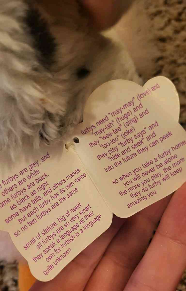 1998 Leopard Furby - Brick, New Jersey - FleaMarketBay