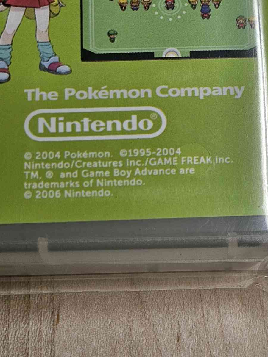 Pokmon Leaf Green NEW and SEALED - Island Falls, Maine - FleaMarketBay