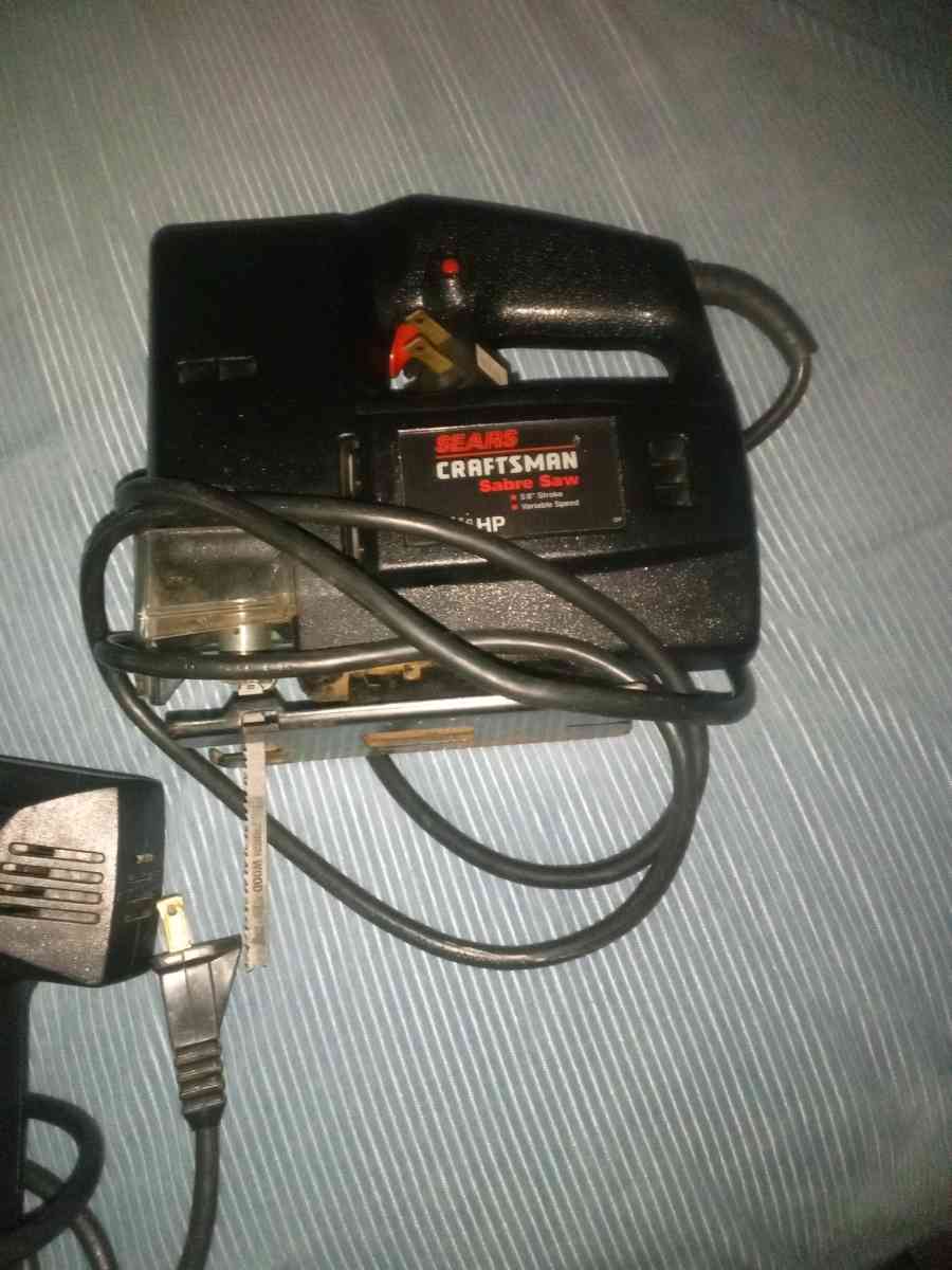 CRAFTSMAN Drill and Saw with brand new 4 pk saw blades - San Jose, California - FleaMarketBay