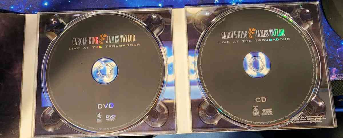 Carole King and James Taylor LIVE AT THE TROUBADOUR - Modesto, California - FleaMarketBay