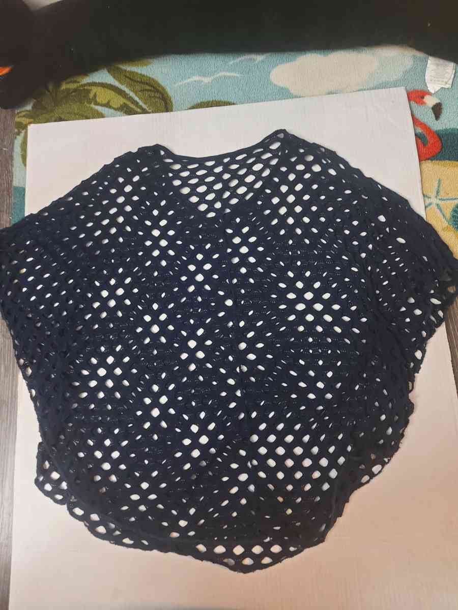 Cherish Blue Swim Poncho with Armholes OS - Atlanta, Georgia