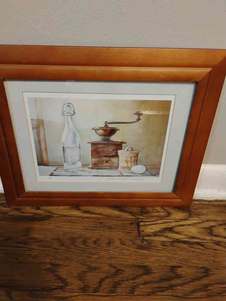 signed oil painting - Audubon, New Jersey - FleaMarketBay