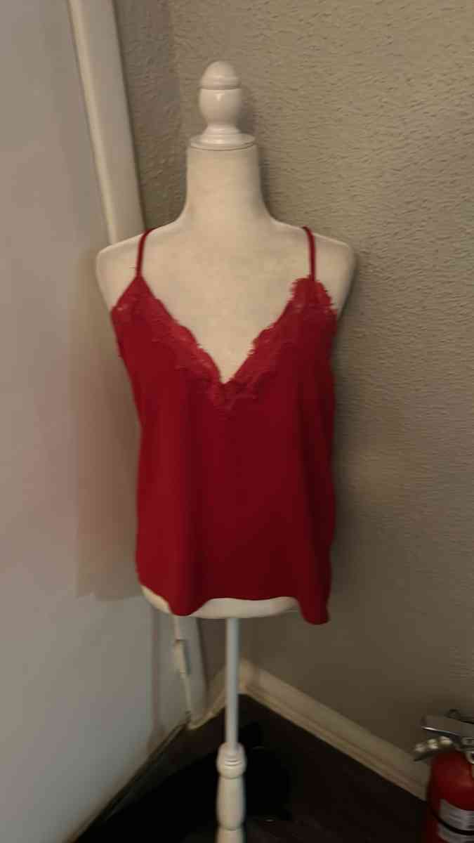 SHEIN Red Camisole Top Size L - Atlanta, Georgia