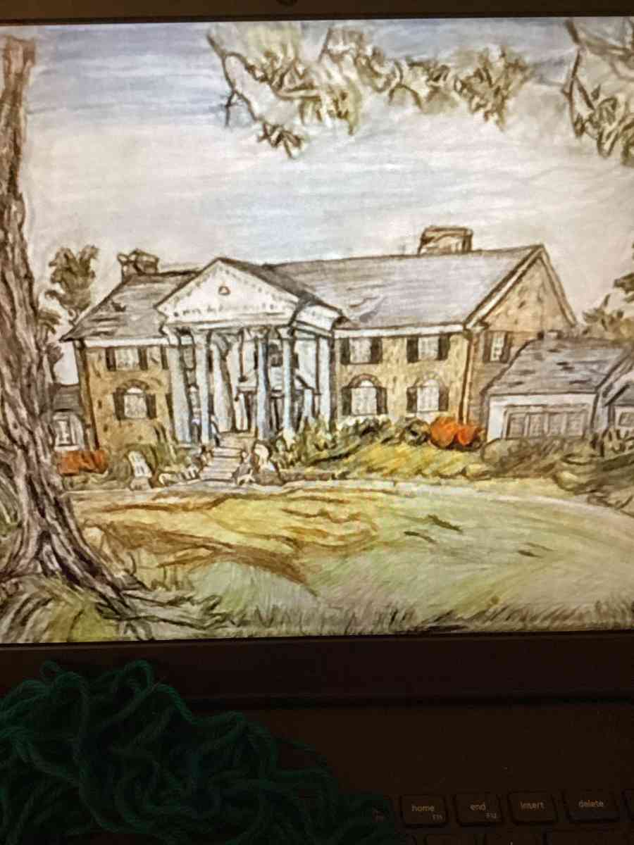 Original Graceland Mansion Of Elvis GG - Pflugerville, Texas - FleaMarketBay