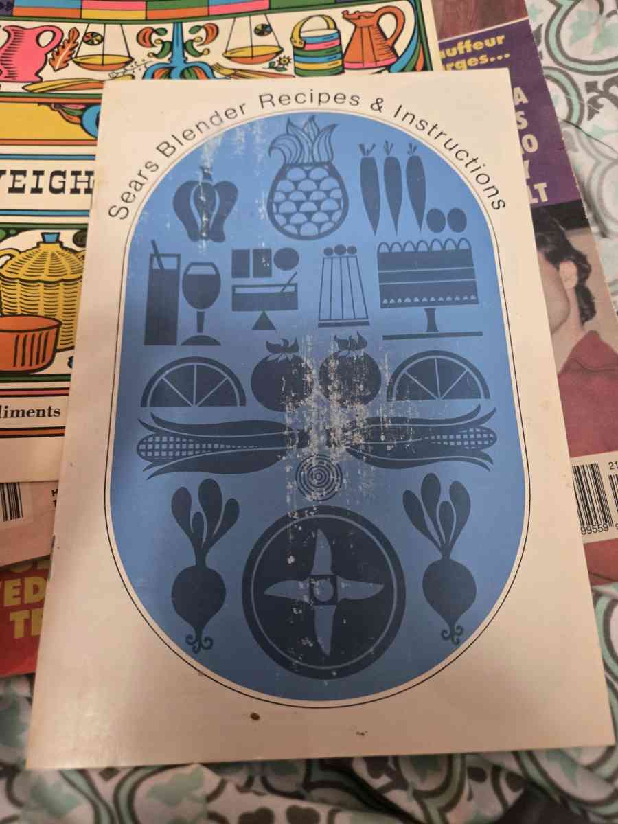 Vintage Sears Blender Recipes and Instructions - Crittenden, Kentucky - FleaMarketBay