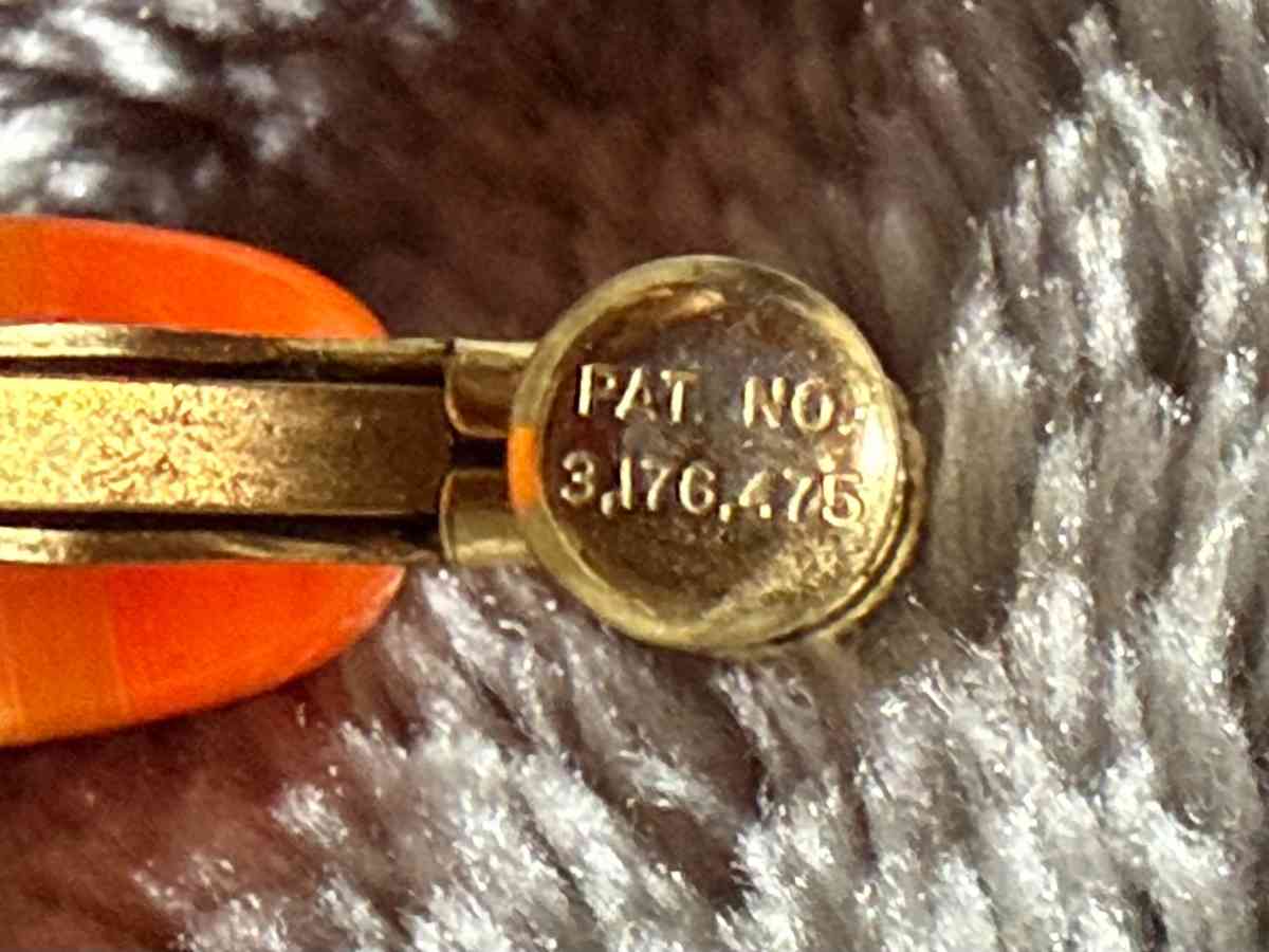 Vintage Bakelite Earrings CROSSPOSTED - Manitou Beach, Michigan - FleaMarketBay