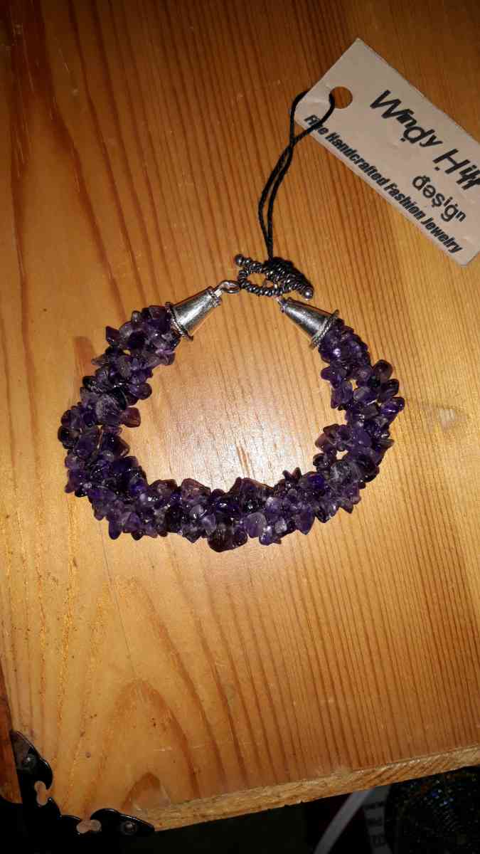 Purple Amethyst Bracelet - Fairview, North Carolina