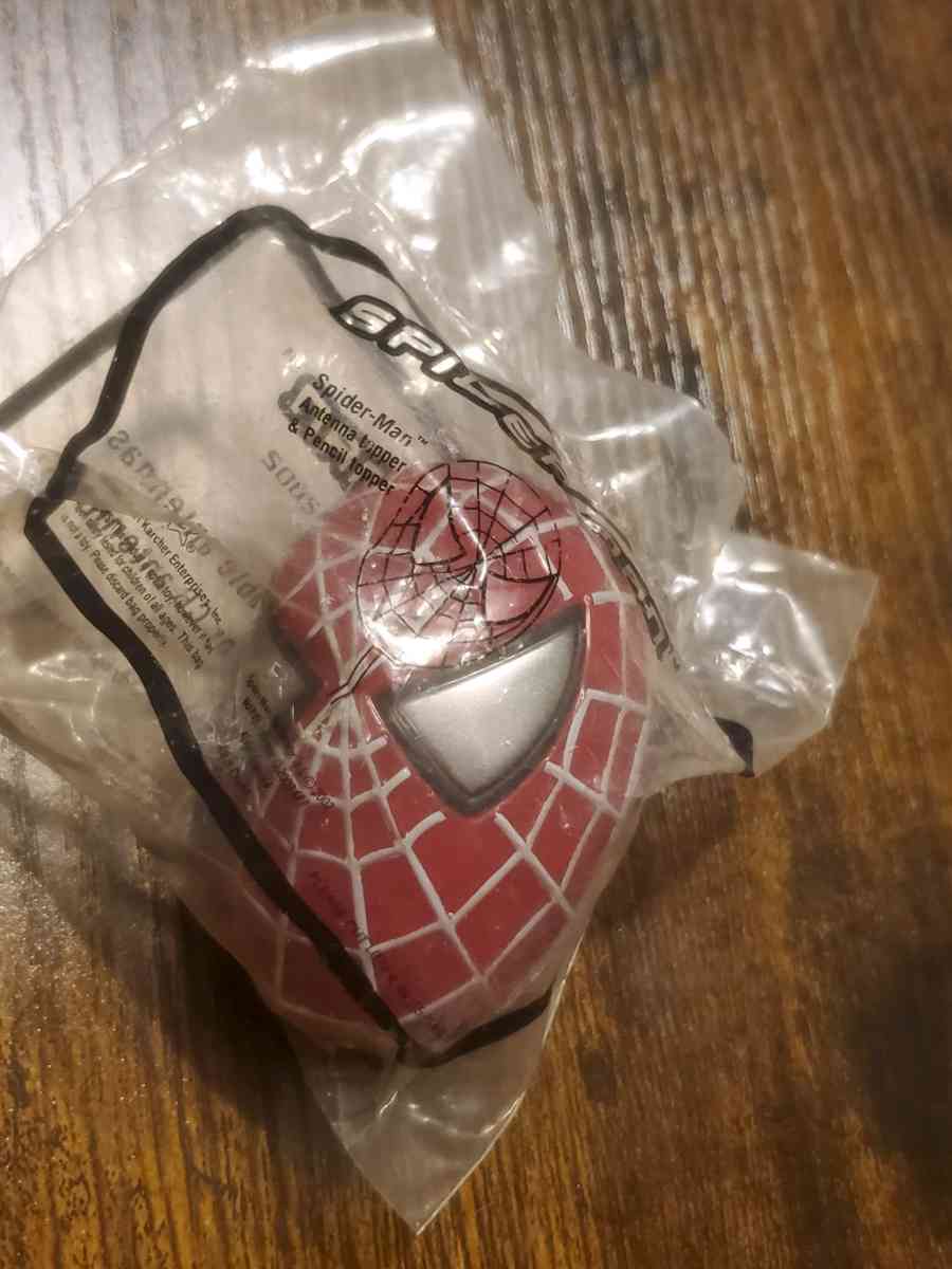 Vintage SpiderMan Antenna Ball Pencil Topper 2002 - Lancaster, South Carolina
