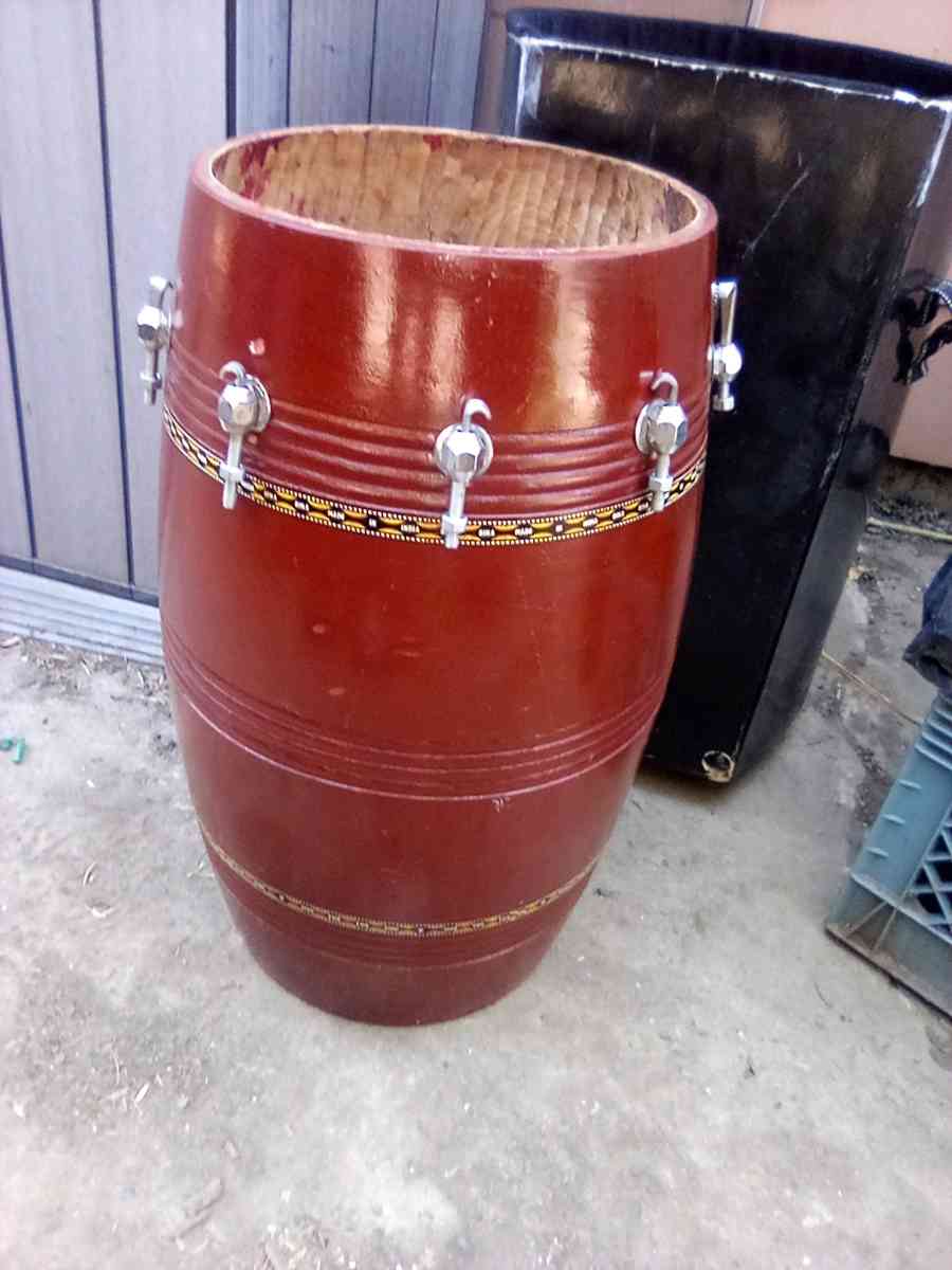 Bina Dholak drum and hard case - Sacramento, California - FleaMarketBay