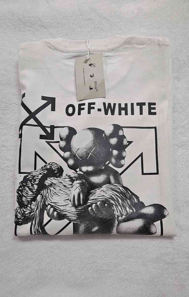 playera Off white Talla L Para hombre - Houston, Texas - FleaMarketBay