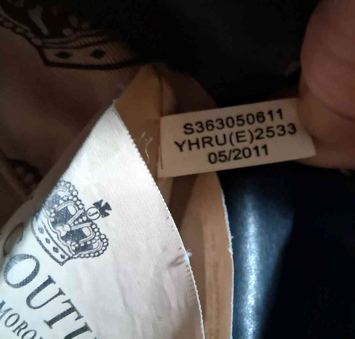 JUICY COUTURE DAYDREAMER BLACK VELOUR SCOTTIE DOG BAG - Elysburg, Pennsylvania - FleaMarketBay