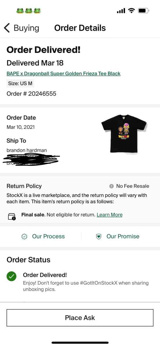 dragon ball z Bape shirt - Bronx, New York - FleaMarketBay