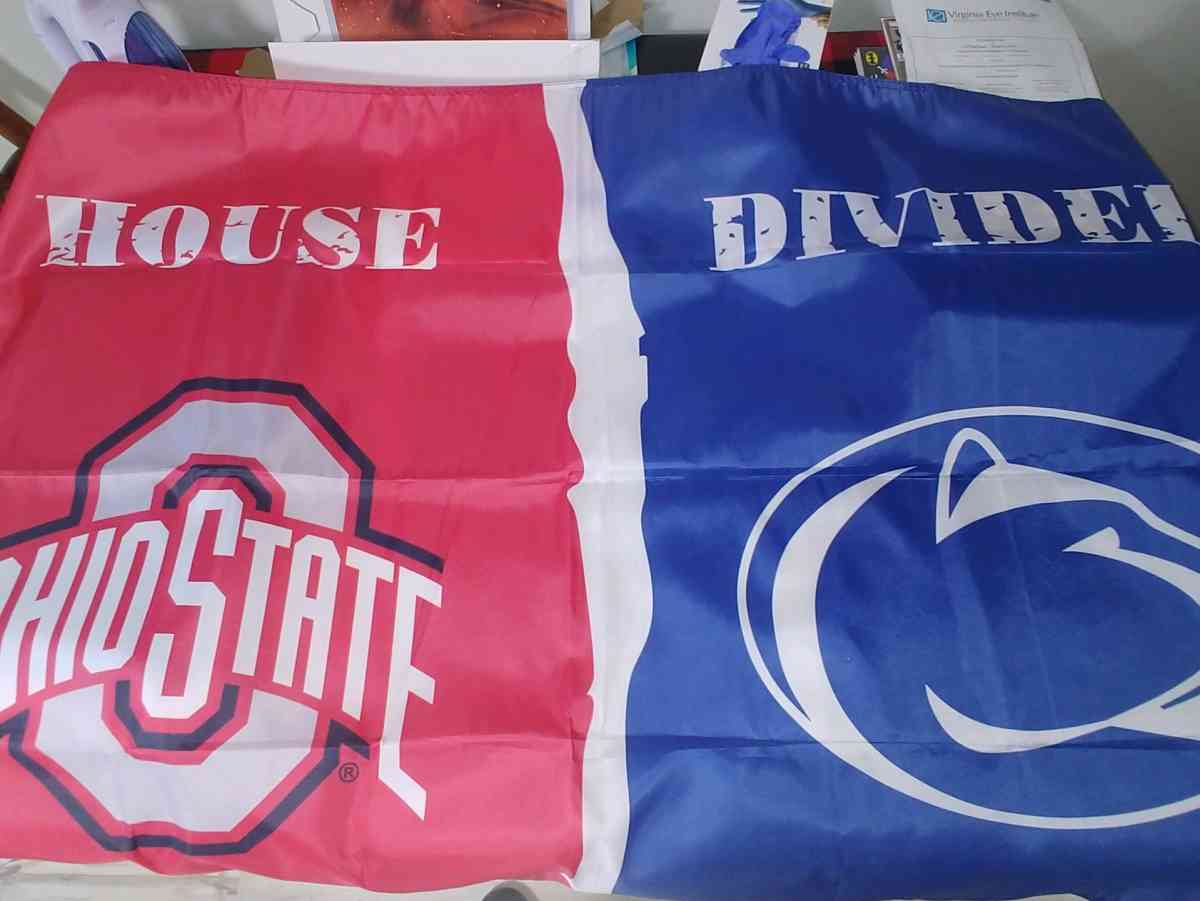 Ohio State and Duke house divided Flag