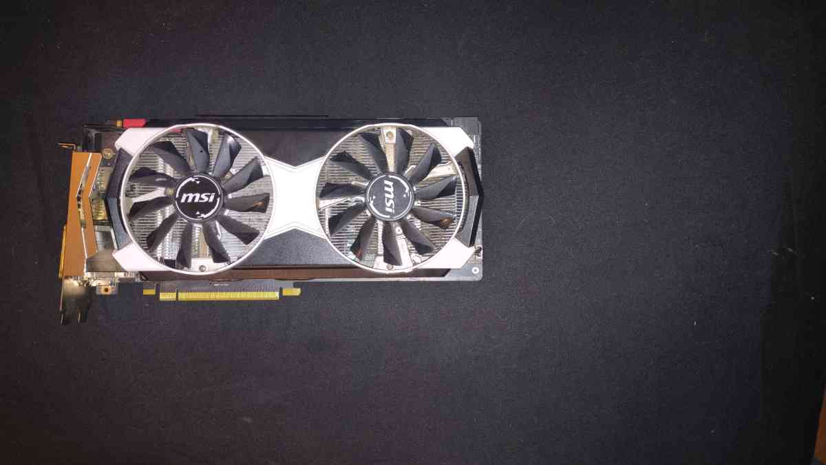 GTX 980 MSI graphics card - Saint Paul, Minnesota - FleaMarketBay
