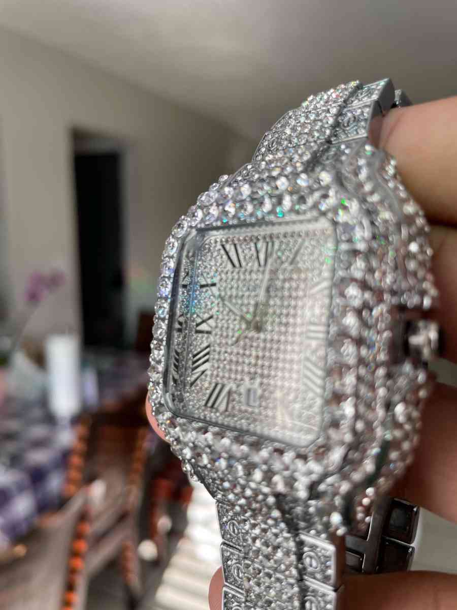 VVS Moissanite Cartier Watch - Boynton Beach, Florida - FleaMarketBay