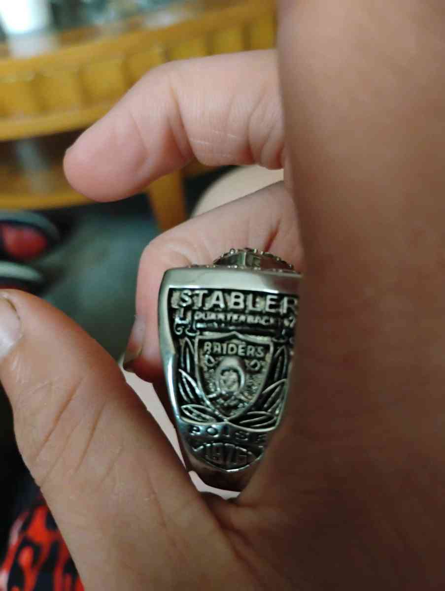 1976 raiders championship ring - Dayton, Ohio - FleaMarketBay
