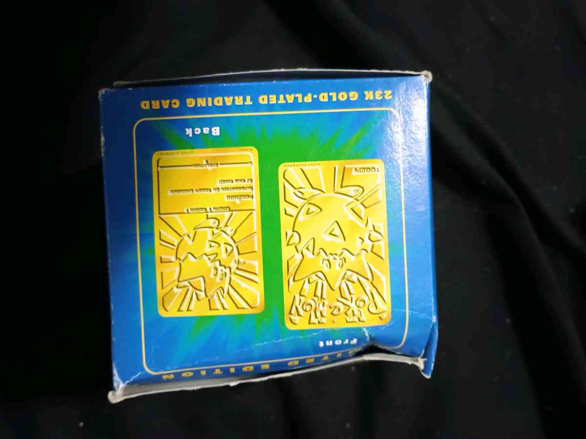 23k gold pokemon balls - Bellefontaine, Ohio - FleaMarketBay