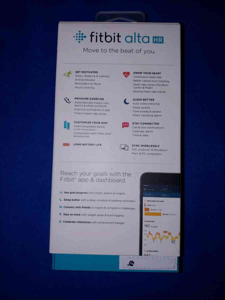 Fit bit Alta HR - Colonial Heights, Virginia - FleaMarketBay