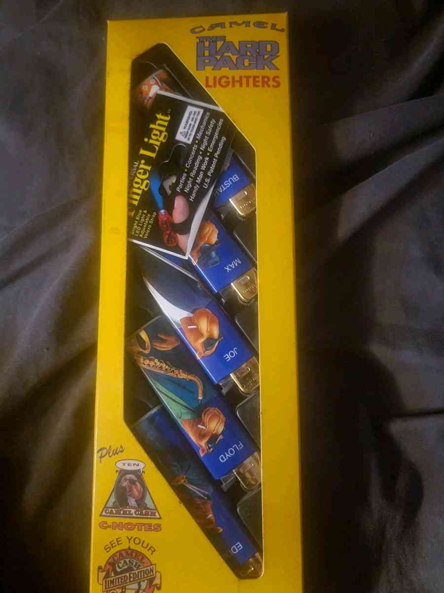 Camel Joe lighter set - Dover, Arkansas
