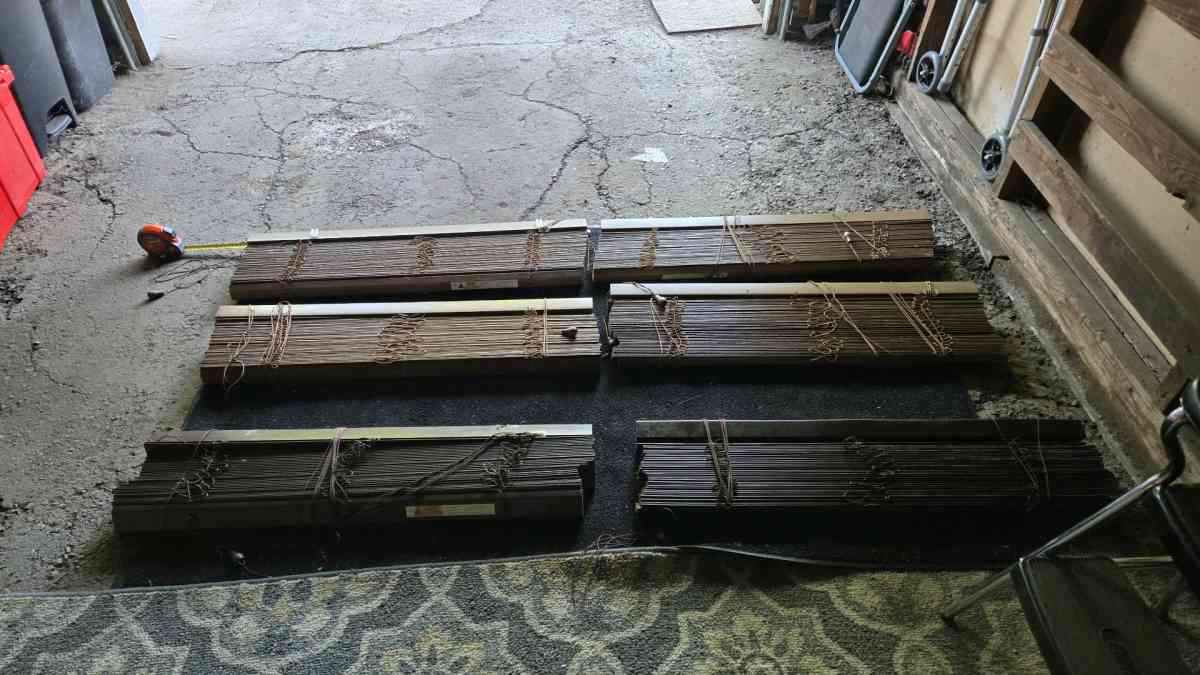 35 inch W home wooden blinds - Fort Worth, Texas - FleaMarketBay