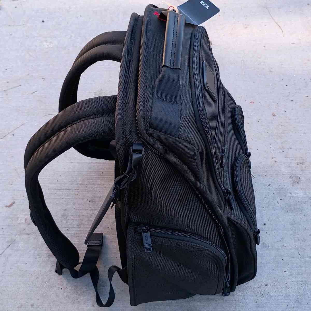 TUMI Alpha 3 Black Compact Laptop Brief Pack - Phoenix, Arizona - FleaMarketBay