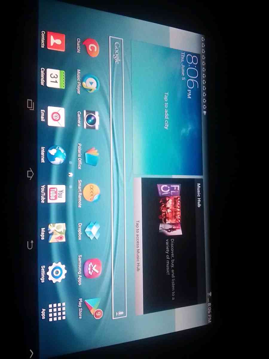 Samsung Galaxy tablet - Hawthorne, New Jersey - FleaMarketBay