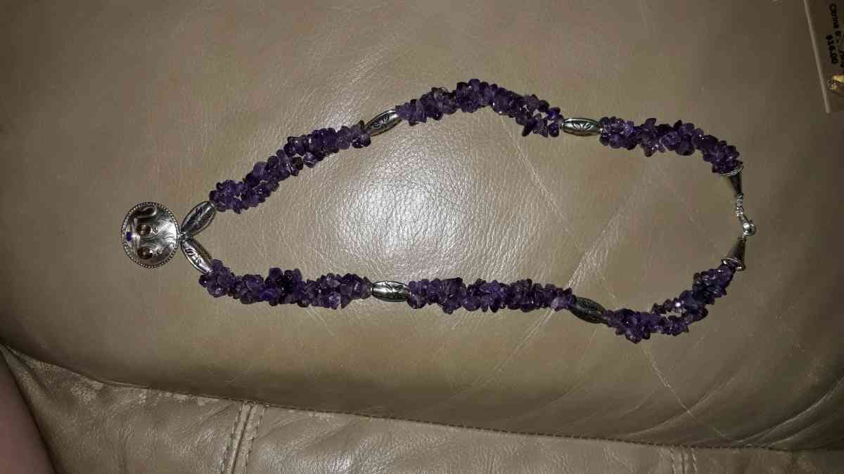 Purple Amethyst Necklace - Fairview, North Carolina