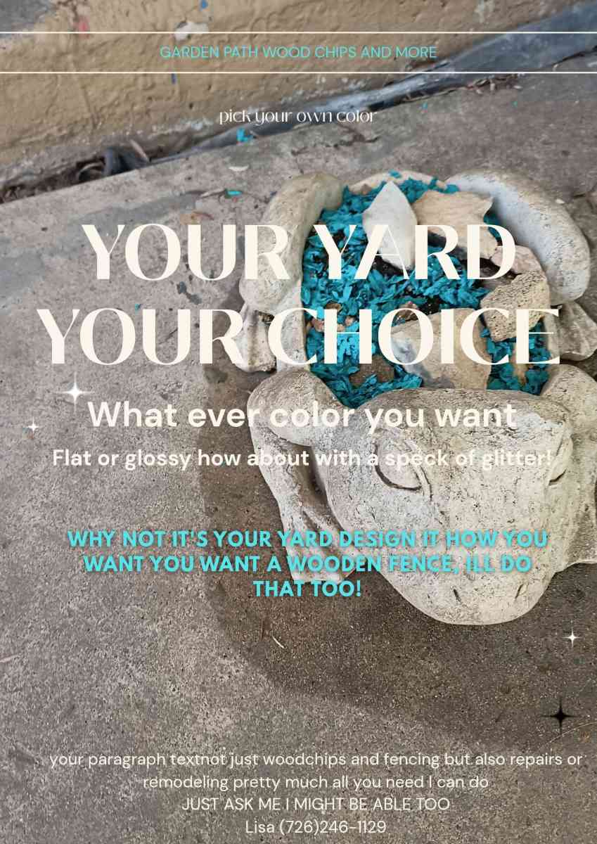 woodchip for lawn - San Antonio, Texas